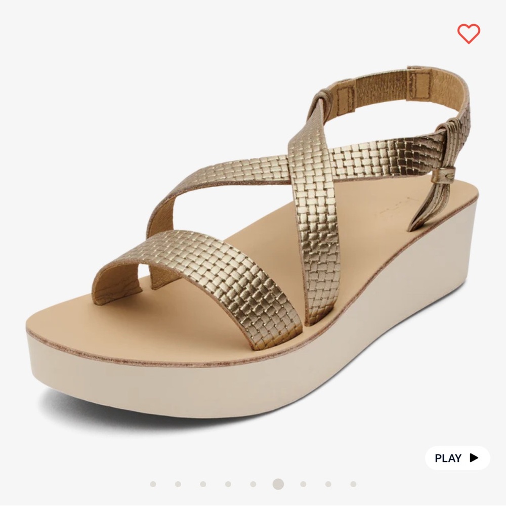 Olukai Onohi Women’s Strappy Leather Sandals, size 8 - Picture 2 of 7